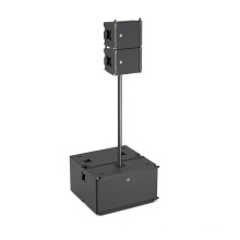 ZSOUND 8inch 2way coaxial portable power mini line array  outdoor speakers